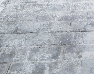 Cobblestone Stamped Concrete