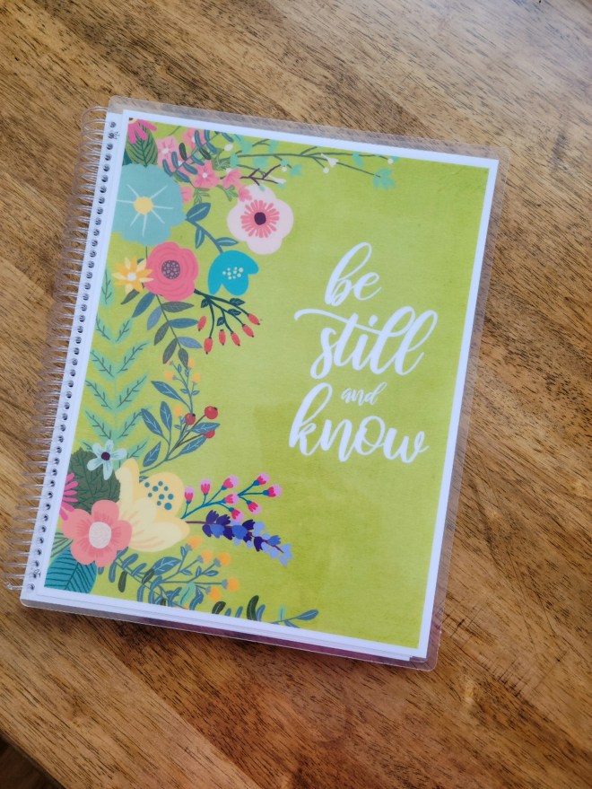 Prayer Journal flower cover